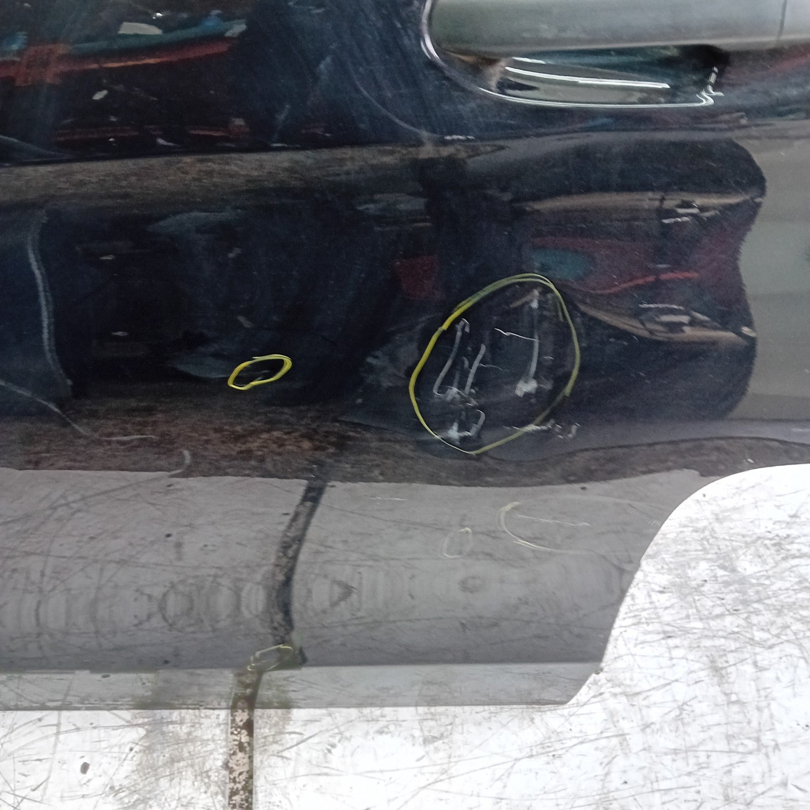 MERCEDES VITO W447 PASSENGER FRONT DOOR NSF BLACK 2014 ON COMPLETE FMD386