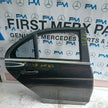 MERCEDES BENZ C-CLASS W205 DRIVER SIDE REAR DOOR O/S/R BLACK COMPLETE FMD142