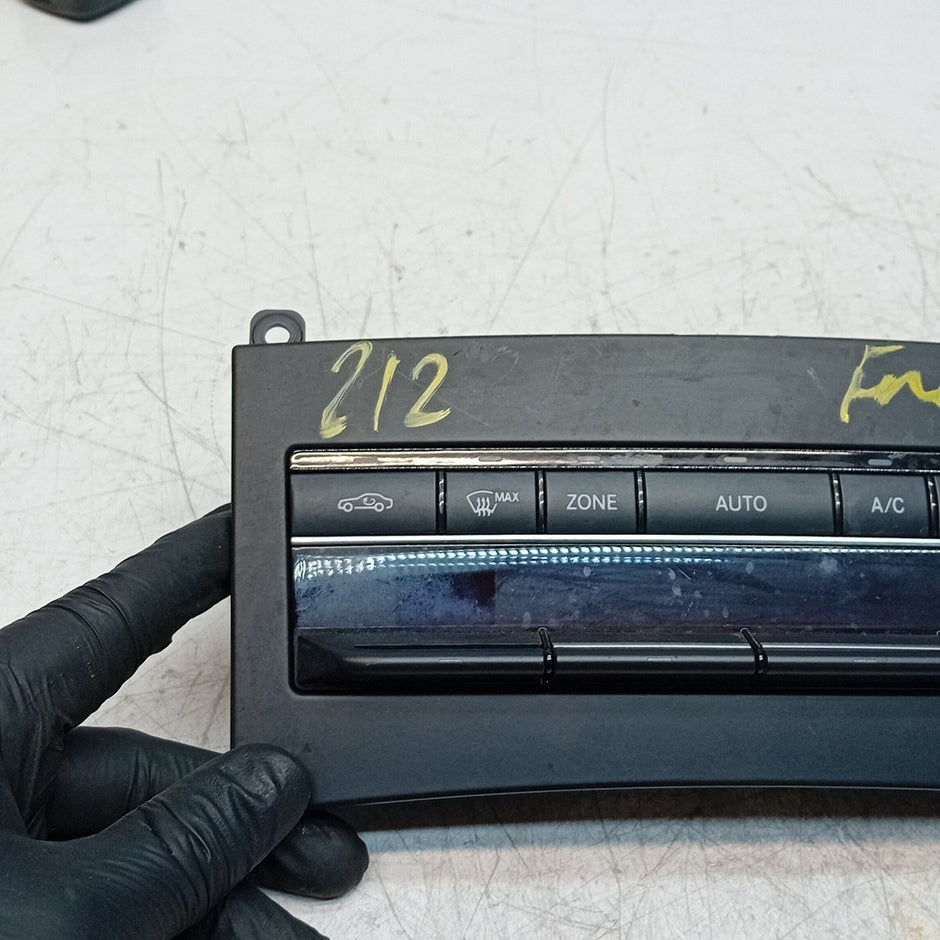 MERCEDES E-CLASS W207 W212 CLIMATE CONTROL PANEL A2129005018 2016 FM001535