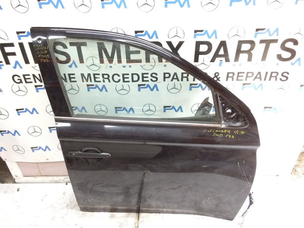 MITSUBISHI OUTLANDER DRIVER FRONT DOOR OSF BLACK COMPLETE FMD577