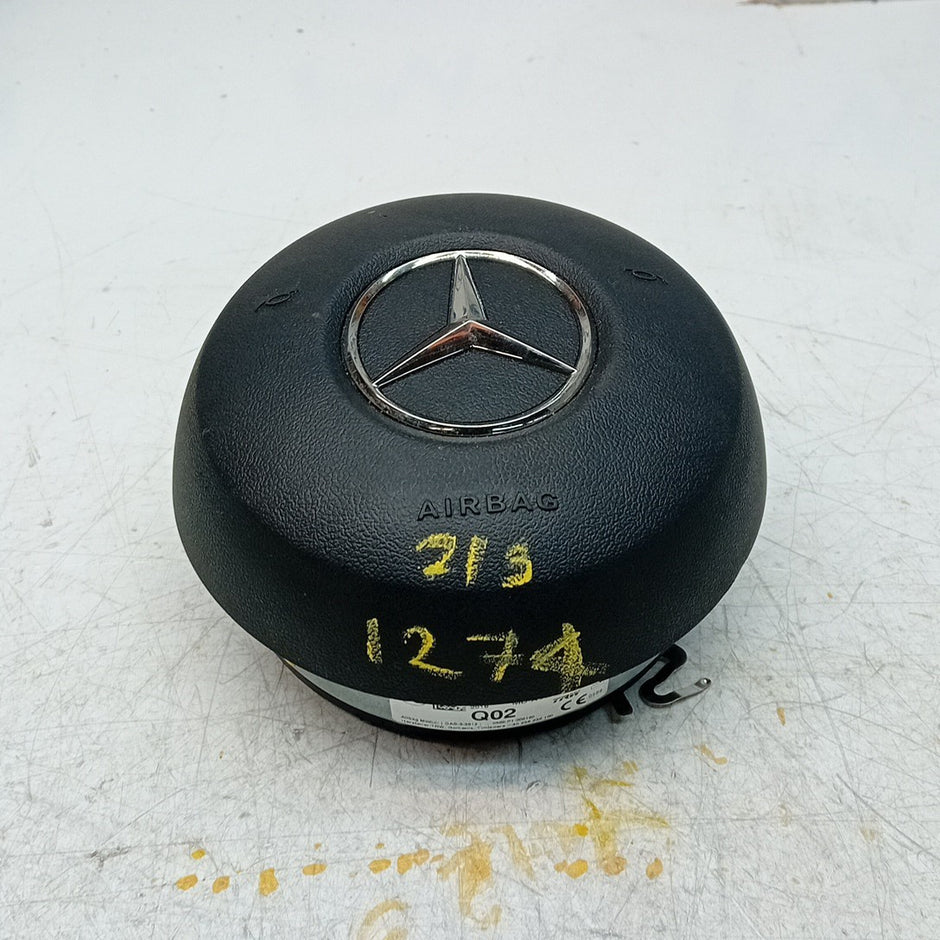 MERCEDES  E-CLASS W213 STEERING WHEEL AIRBAG DRIVER OS RIGHT Q02 FM001274