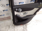 MERCEDES C-CLASS W205 SLN DRIVER REAR DOOR OSR WHITE 2014 ON COMPLETE FMD334