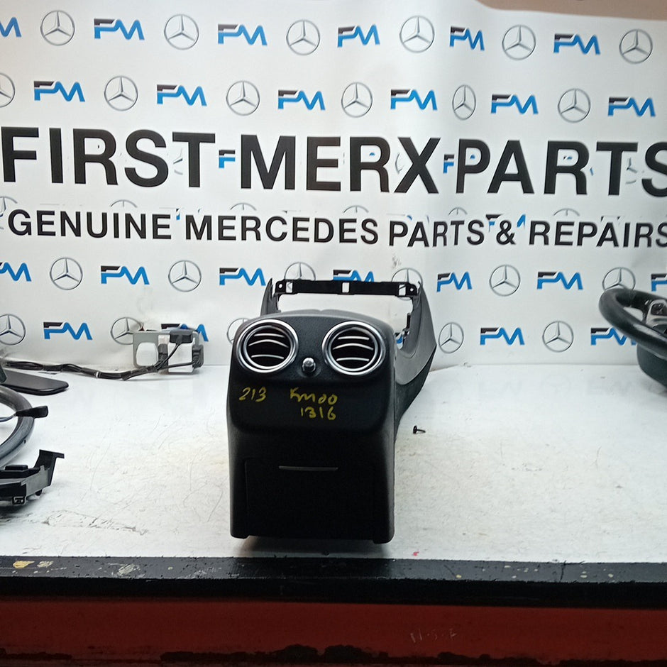  MERCEDES E-CLASS W213 FRONT CENTRE CONSOLE A105852206C COMPLETE FM001316