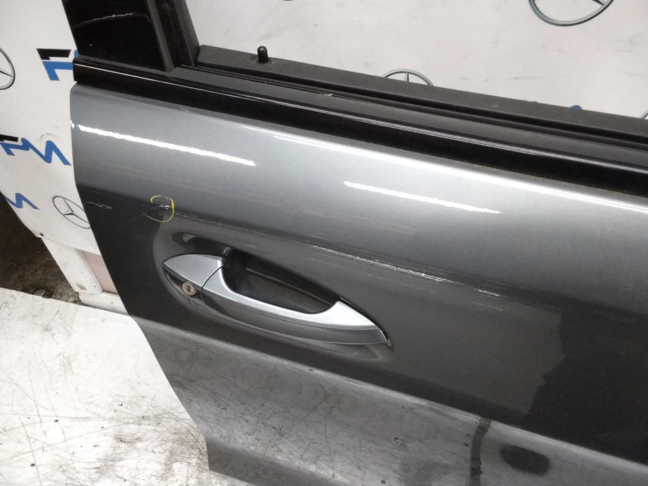 MERCEDES M-CLS W166  DRIVER REAR DOOR OSF GREY 2011-15 COMPLETE FMD582