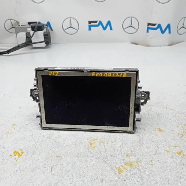 MERCEDES BENZ E-CLASS W212 SAT NAV DISPLAY SCREEN A2129002216 FM001216