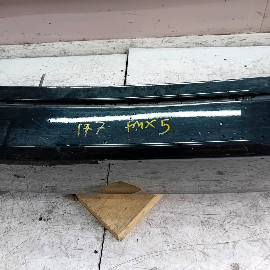 MERCEDES BENZ  A-CLASS W177 REAR BUMPER A1778804801 2018 BLUE COMPLETE FMX5