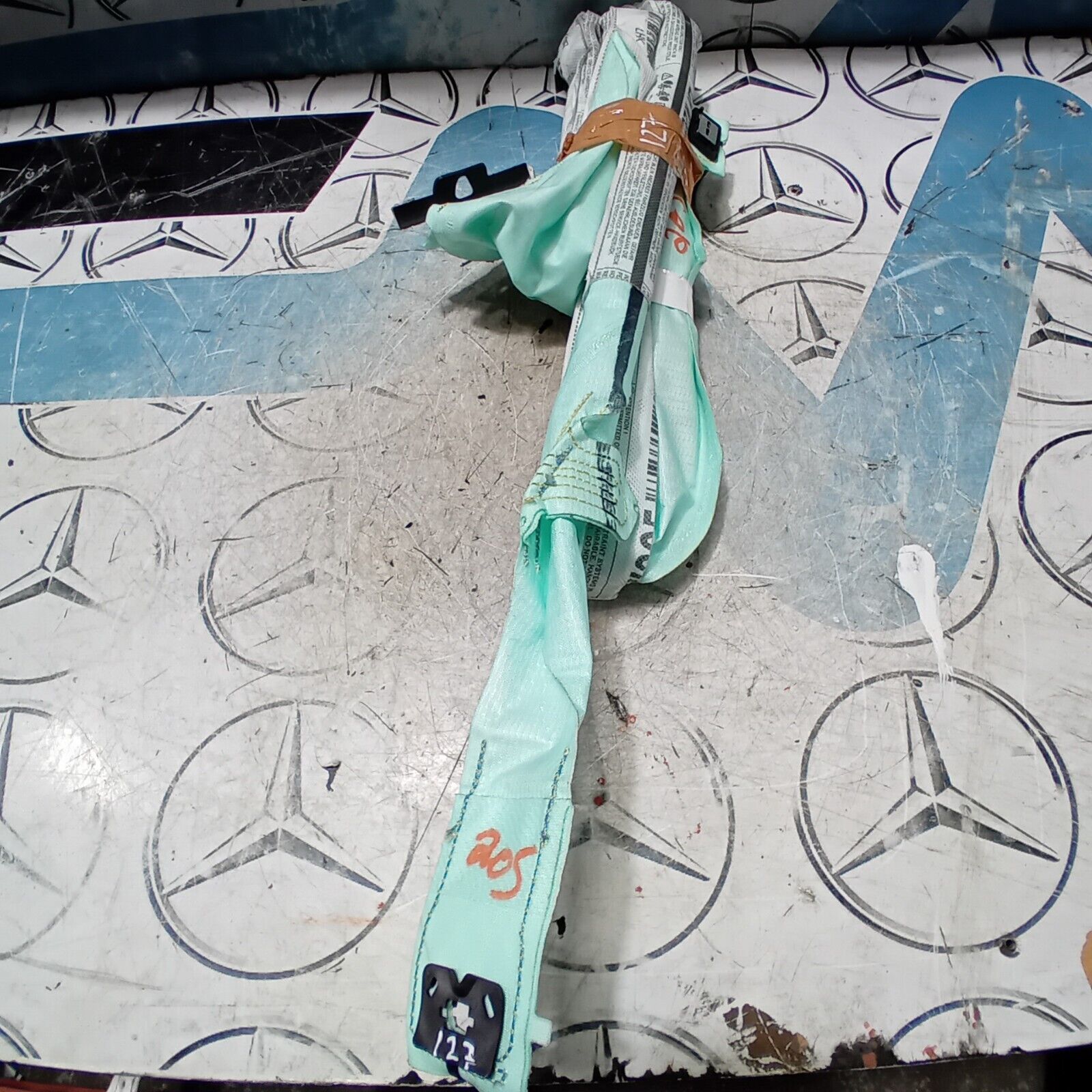 MERCEDES C-CLASS W205 LEFT SIDE NEARSIDE ROOF CURTAIN AIRBAG A2058600402 FM127