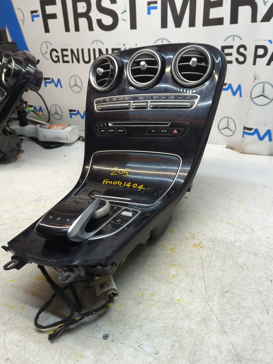  MERCEDES E-CLASS W205 CENTRE CONSOLE + 3 AIR VENT A2054402032 FM001404