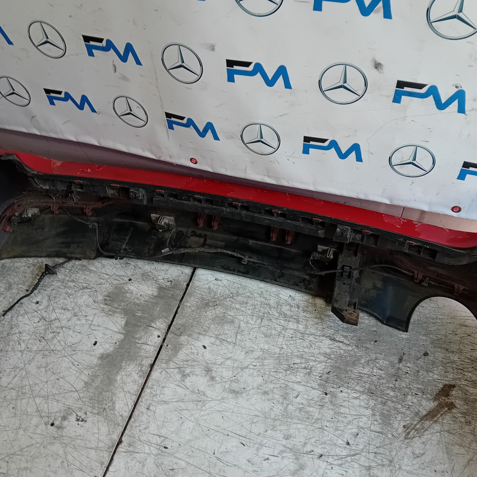 MERCEDES BENZ C-CLASS W204  REAR BUMPER A2048854238 2016 RED  FMX165