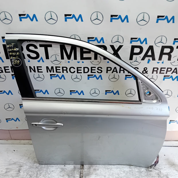 MITSUBISHI OUTLANDER MK3 DRIVER FRONT DOOR OSF SILVER 2013 FMD368