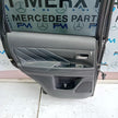 MITSUBISH OUTLANDER PASSENGER SIDE REAR DOOR N/S/R COMPLETE BLACK FMD35