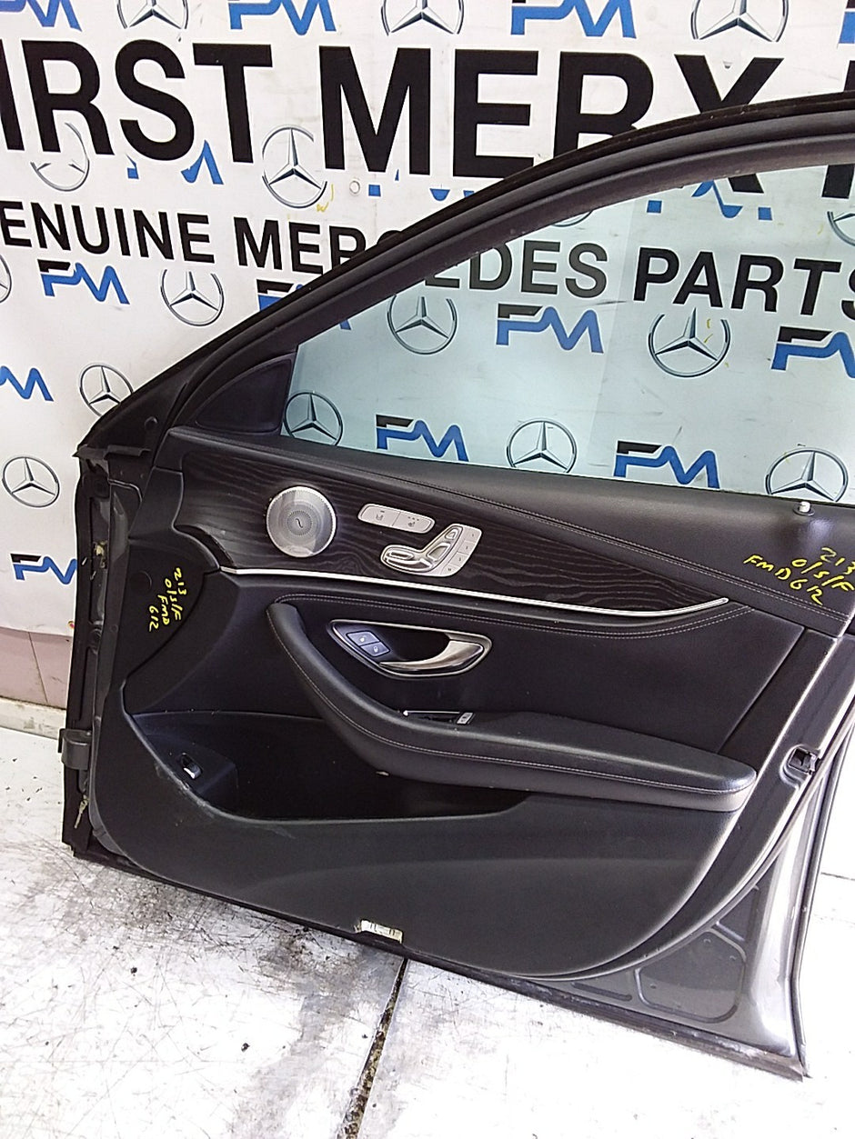 MERCEDES E-CLS W213 SLN DRIVER FRONT DOOR OSF GREY 2016-23 COMPLETE FMD612