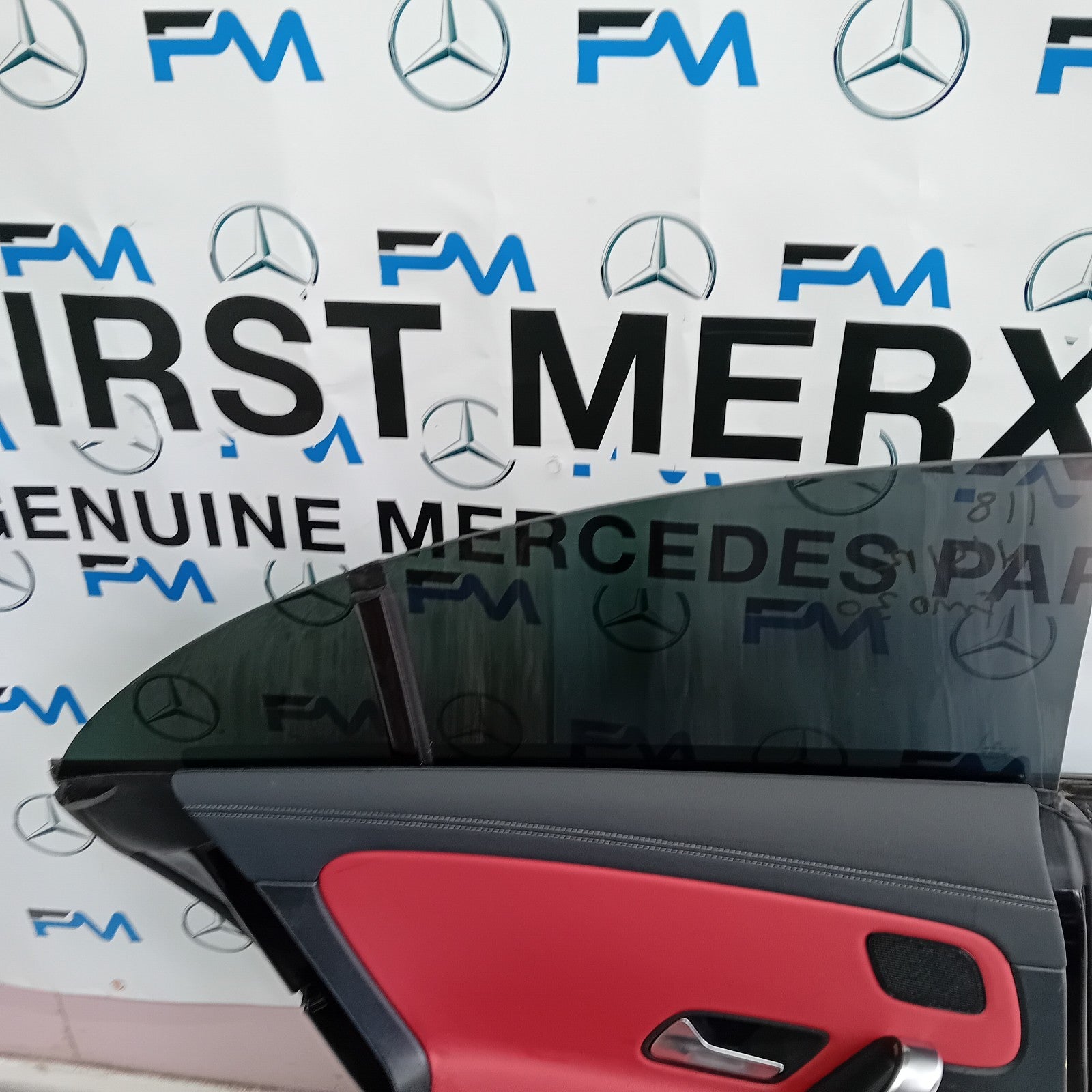 MERCEDES BENZ CLS W118 PASSENGER SIDE REAR DOOR N/S/R COMPLETE BLACK FMD30