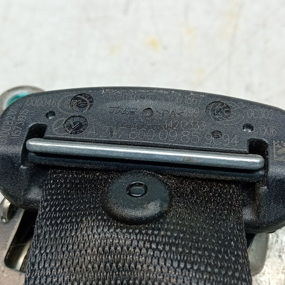 MERCEDES B-CLASS W247 SEAT BELT REAR LEFT PASSENGER SIDE NSR A2478600985 FMS472