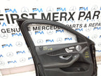 MERCEDES BENZ C-CLASS W205 PASSENGER SIDE FRONT DOOR N/S/F COMPLETE BLACK FMD79