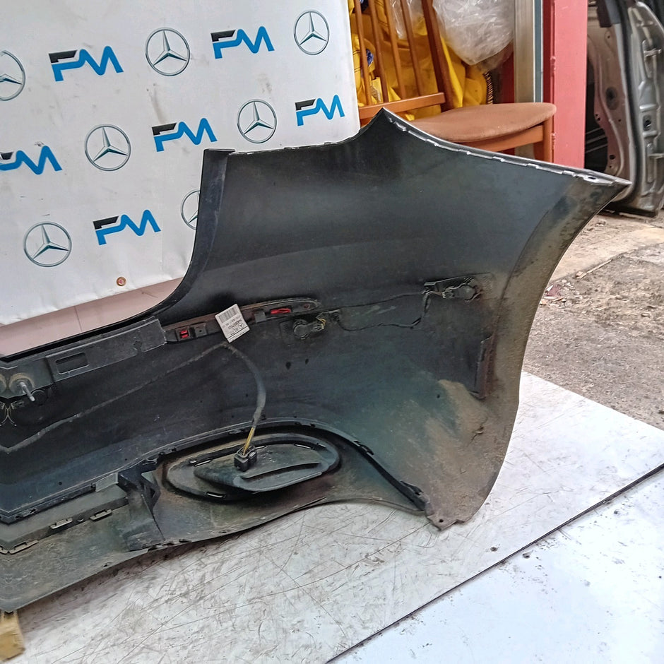 MERCEDES BENZ  A-CLASS W177 REAR BUMPER A1778804801 2018 BLUE COMPLETE FMX5
