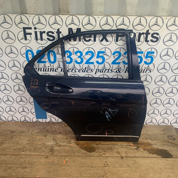 MERCEDES BENZ C CLASS W204 OFF SIDE REAR RIGHT DOOR 2008-2014