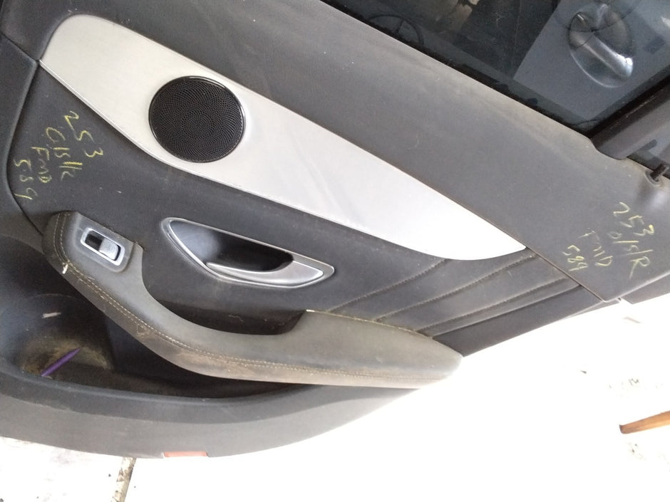 MERCEDES GLC X253  DRIVER REAR DOOR OSR WHITE 2016-22 FMD589