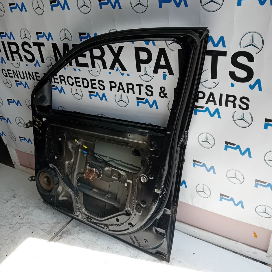 MITSUBISHI OUTLANDER DRIVER SIDE FRONT DOOR O/S/F BLACK FMD118