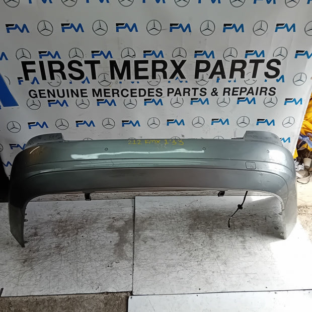 MERCEDES BENZ E-CLASS W212 REAR BUMPER GREY 2014 A2128850225 FMX133