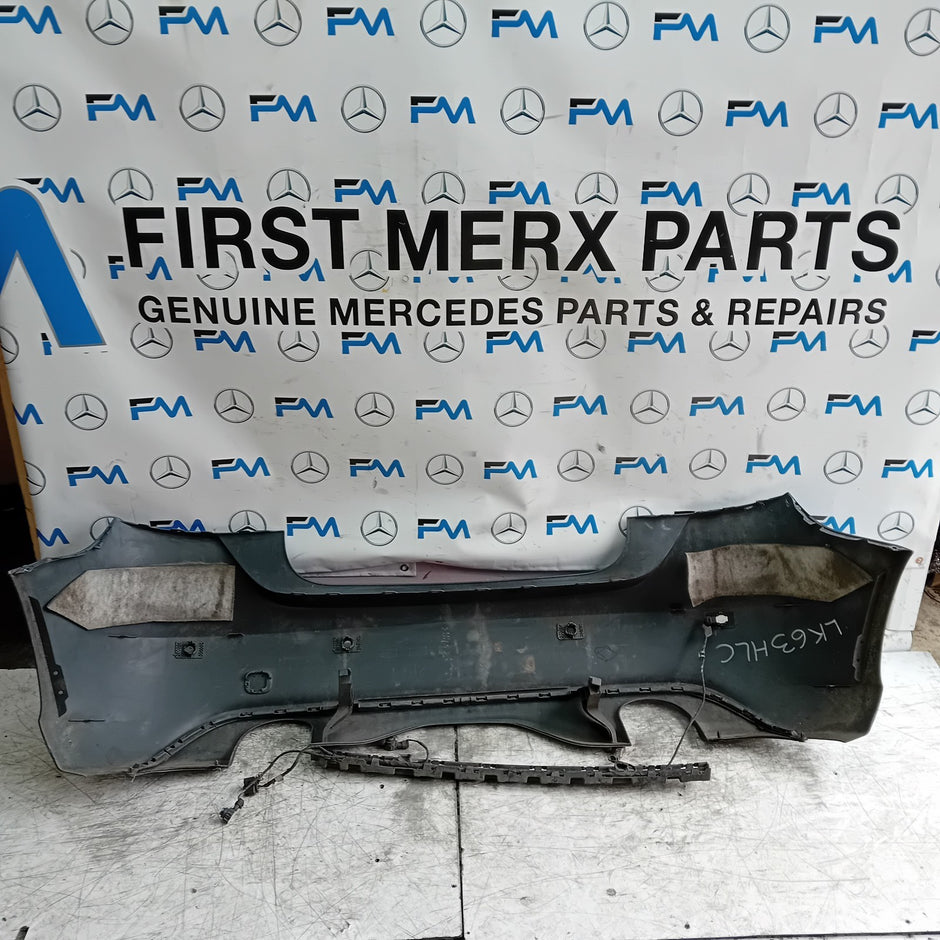 MERCEDES BENZ  A-CLASS W176 REAR BUMPER A1768850125 2012-18 BLUE FMX13