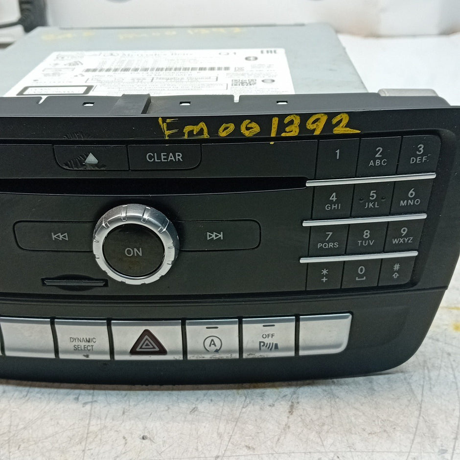 MERCEDES B CLASS W246 STEREO SAT NAV SYSTEM A2469006713 2012-19 FM001392