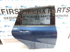 MERCEDES B-CLASS W246 DRIVER REAR DOOR OSR BLUE 2012-19 COMPLETE FMD352