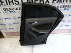 MERCEDES BENZ  A-CLASS W176 DRIVER SIDE REAR DOOR O/S/R COMPLETE BLACK FMD93
