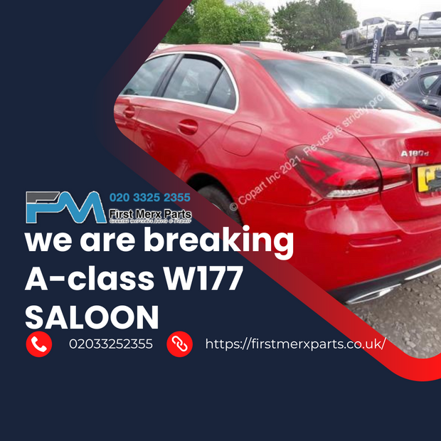 MERCEDES BENZ A-CLASS SALOON  W177/BREAKING - ENGINE AND GEAR BOX