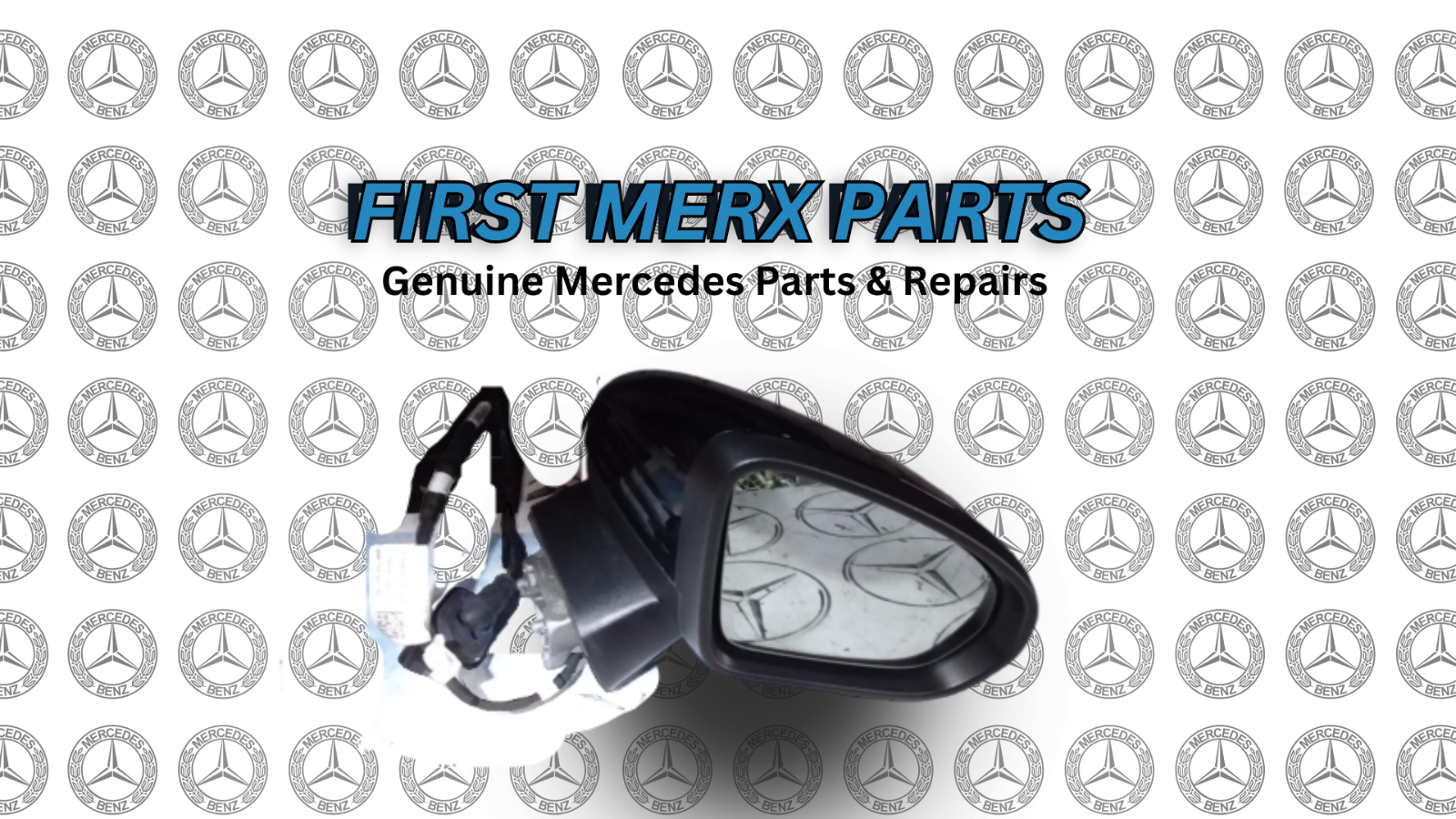 MERCEDES BENZ CLA W118 DRIVER SIDE MIRROR POWER FOLDING A1188107203- 2019 ON