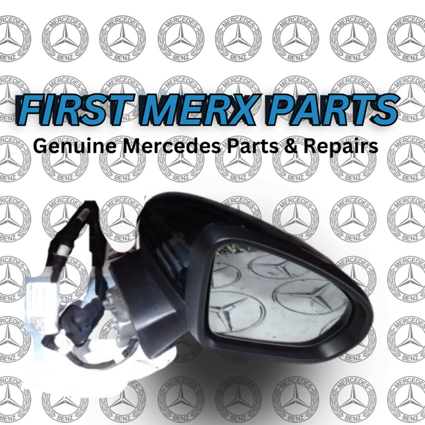 MERCEDES BENZ CLA W118 DRIVER SIDE MIRROR POWER FOLDING A1188107203- 2019 ON