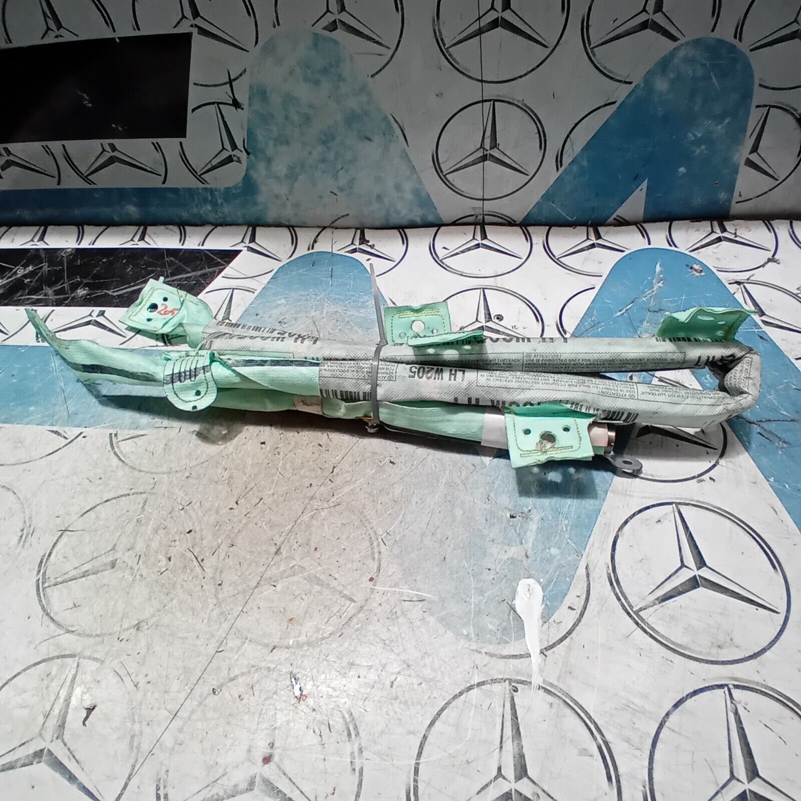 MERCEDES C CLASS W205 ROOF CURTAIN AIRBAG PASSENGER SIDE A2058600402 FM118