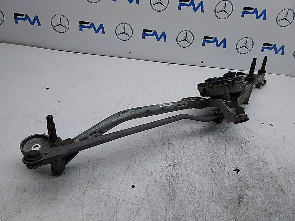 MERCEDES BENZ  E-CLASS W212 WIPER MOTOR FRONT AND LINKAGE A2128201340 FMR474
