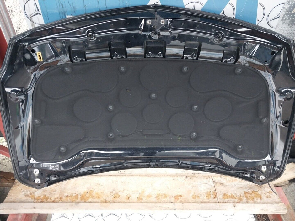 2013-2018 MERCEDES A CLASS W176 GENUINE BONNET PAINT CODE 191 BLACK *DAMAGE* 