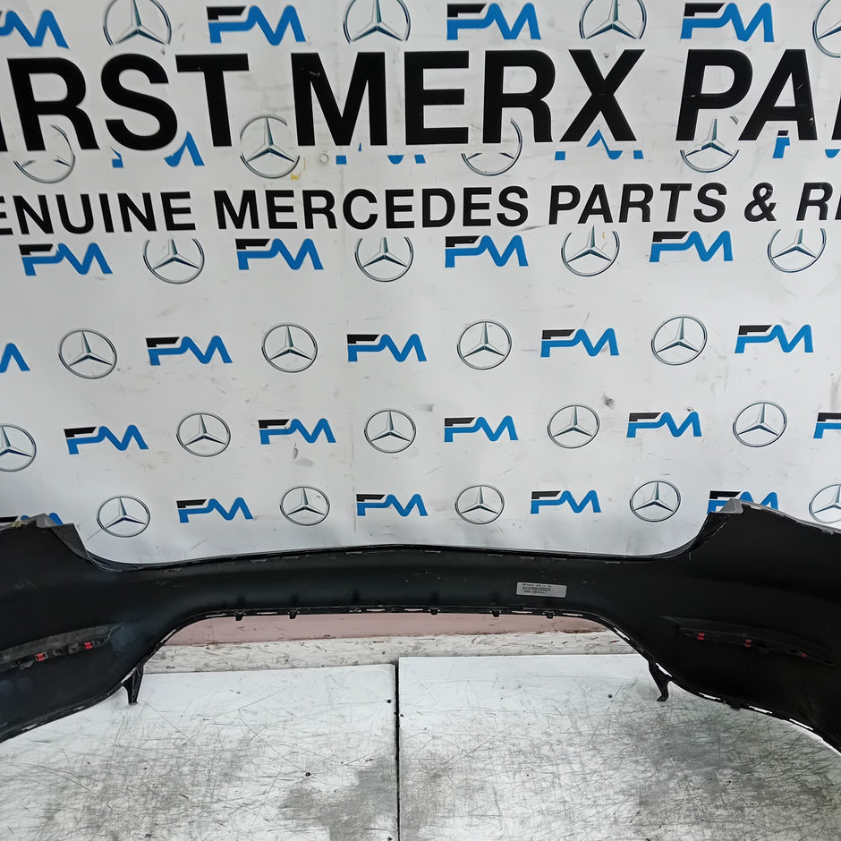 MERCEDES BENZ GLC W253 REAR BUMPER 2015 BLACK A2539852525 FMX50