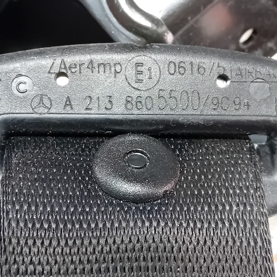 MERCEDES E CLASS W213 2018/2021 PASSENGER FRONT SEAT BELT A2138605500