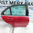 MERCEDES C-CLASS W204 SLN DRIVER REAR DOOR OSR RED 2008-2014 COMPLETE FMD447