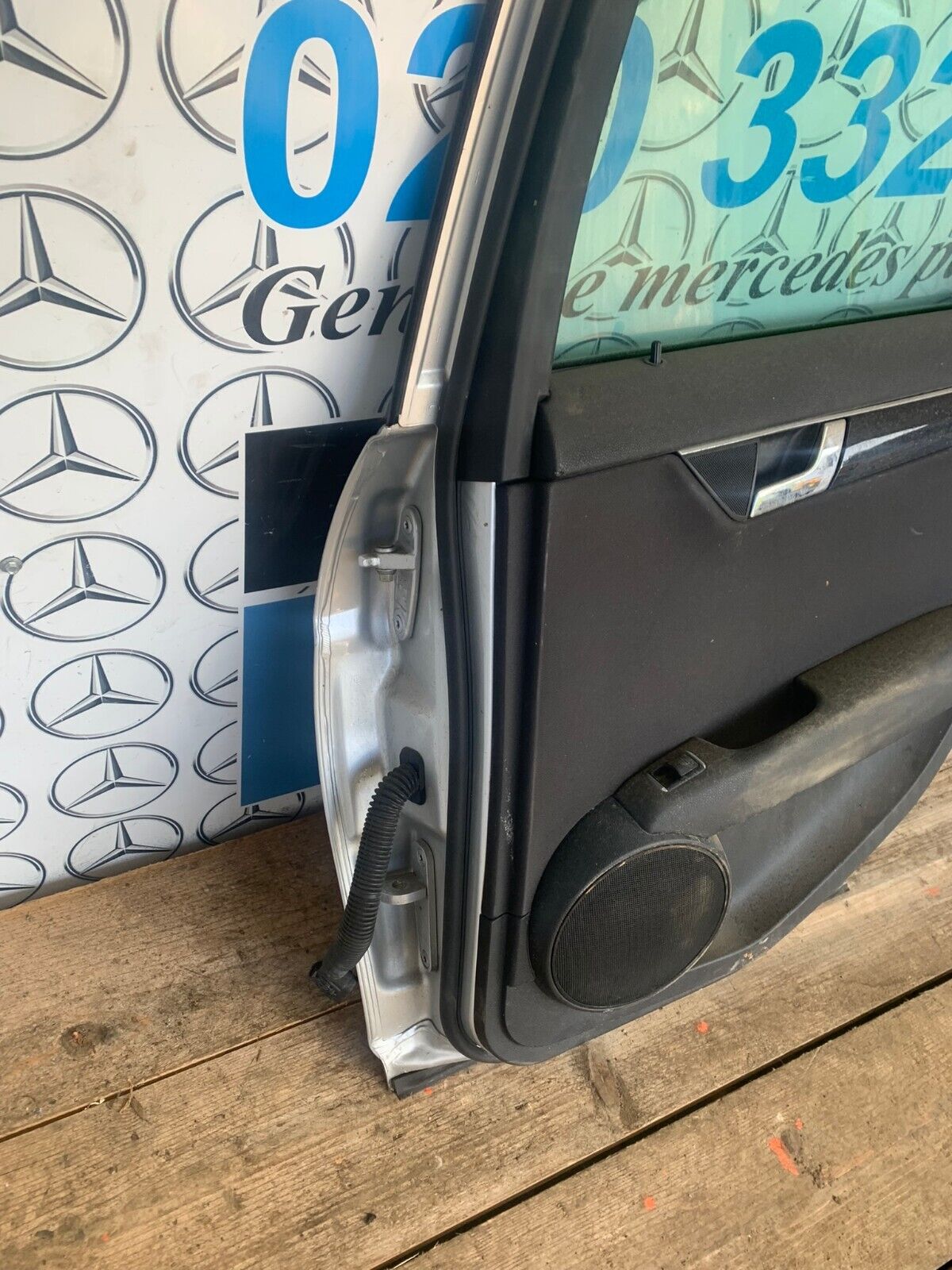 MERCEDES BENZ C CLASS W204 OFF SIDE REAR RIGHT DOOR 2008-2014