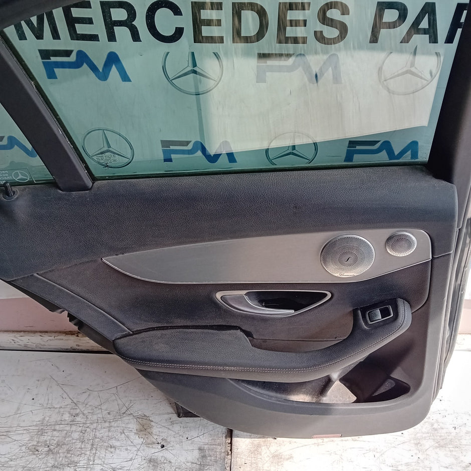 MEECEDES C-CLASS W205 SLN PASSENGER REAR DOOR NSR 2014 ON GREY FMD286