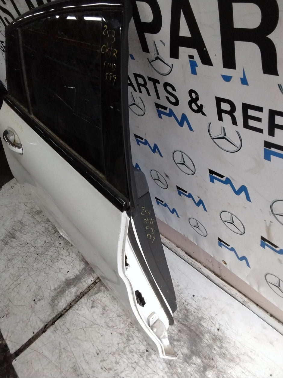 MERCEDES GLC X253  DRIVER REAR DOOR OSR WHITE 2016-22 FMD589