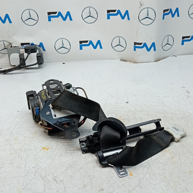 MERCEDES BENZ S-CLASS W222 SEAT BELT FRONT PASSENGER A2228604100 BLACK FM001230