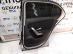 MERCEDES BENZ A-CLASS W177 DRIVER SIDE REAR DOOR O/S/R COMPLETE SILVER FMD71