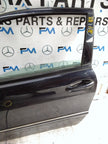 MERCEDES C-CLASS W203  PASSENGER FRONT DOOR NSF BLACK 2001-2004 COMPLETE FMD306