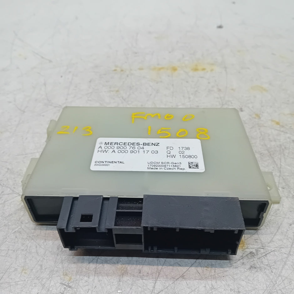MERCEDES BENZ  E-CLASS W213 ADBLUE SCR CONTROL UNIT EGR ECU A0009007604 FM001508