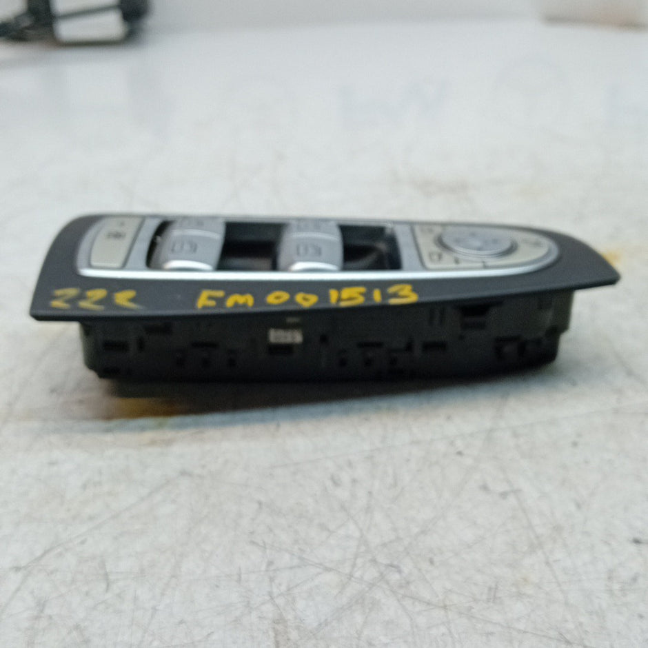 MERCEDES W222 S-CLASS WINDOW SWITCH BLOCK FRONT DOOR RIGHT A222905 FM001513