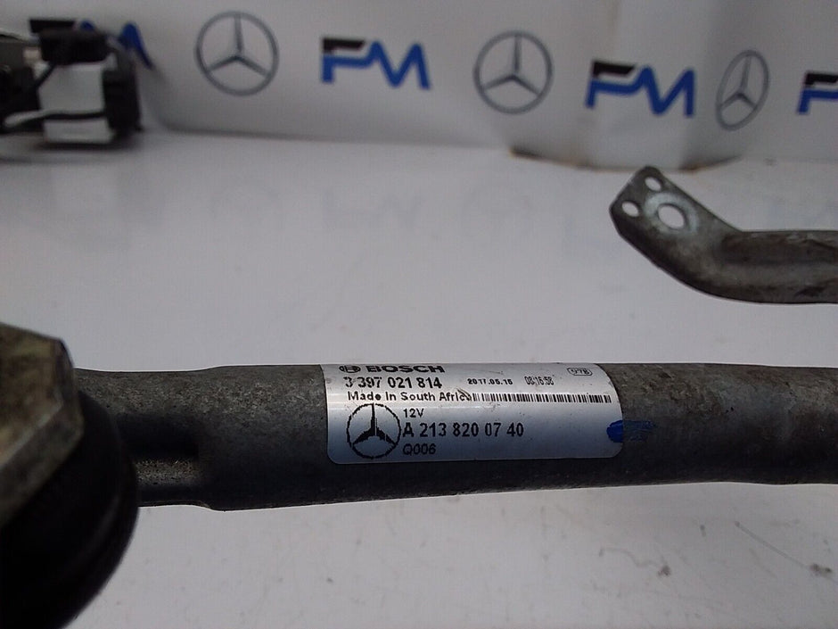 MERCEDES E-CLASS 2017 W213 A2138200740 FRONT WIPER MOTOR  FM00185