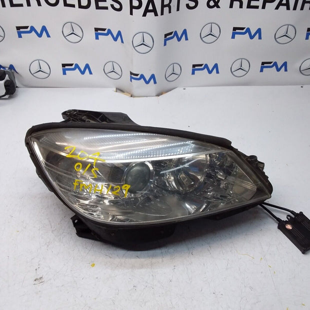 2008 MERCEDES C-CLASS W204 HEADLIGHT DRIVER OS A2048208661 FMH129