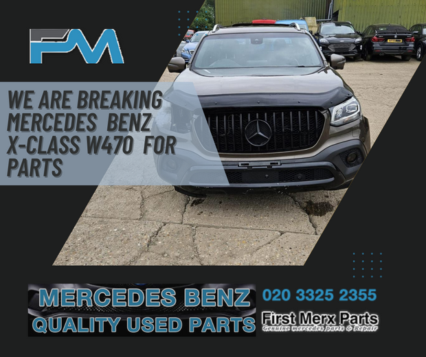 MERCEDES BENZ X-CLASS W470 BREAKING/ ENGINE AND GEAR BOX