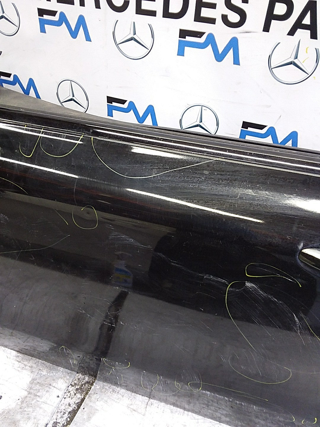 MERCEDES E-CLASS C238 PASSENGER FRONTDOOR NSF BLACK 2006 ONWARDS COMPLETE FMD619