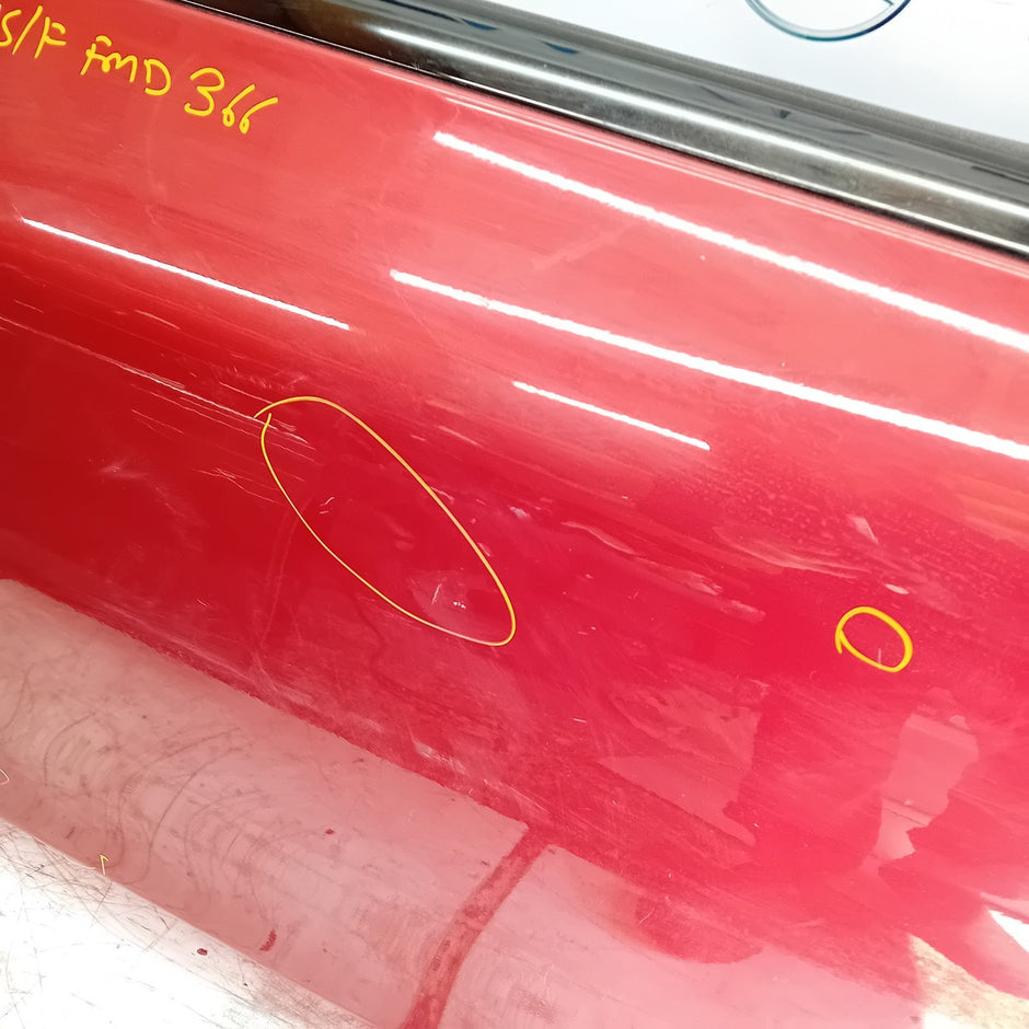MERCEDES E-CLASS C238 CP DRIVER FRONT DOOR OSF 2016 ON RED COMPLETE FMD366